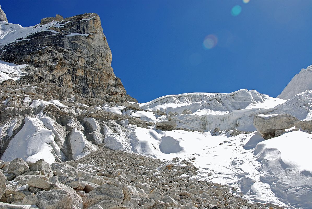 Rolwaling 07 08 The Beginning Of The Climb To The Tashi Lapcha Pass